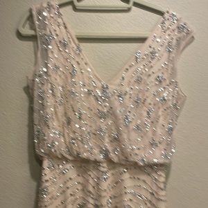Aidan Mattox beaded formal long dress